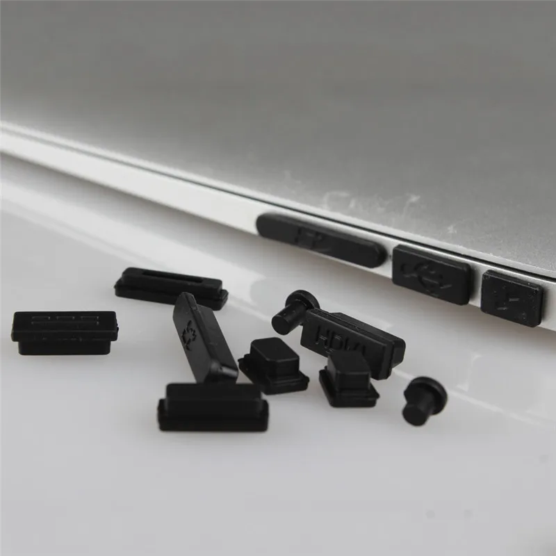 Силиконовые Заглушки для защиты от пыли Apple MacBook Pro 13 15 Retina / Air 11 A1502 A1466 A1398 A1465 A1425