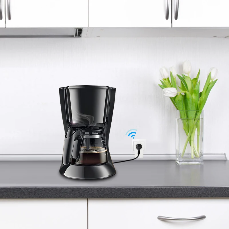 Wifi приложение управление синхронизации умная розетка для Alexa Google Home