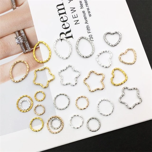 Jump Rings Jewelry Making  Open Jump Rings Jewelry Making 4mm - 3-16mm  Metal Round - Aliexpress