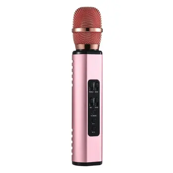 

Mobile phone microphone wireless Bluetooth microphone comes with speaker integrated KTV children's wheat family karaoke K6