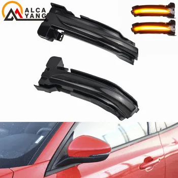

LHD For Ford Focus 2019 2020 (4th Generation) Car Side Wing Rearview Mirror LED Dynamic Turn Signal Indicator Sequential Light .