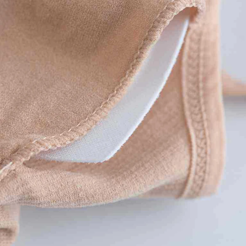 Girl Light Proof Sexy Backless Bra Closure Seamless Push Up Underwear Lingerie Brassiere Wireless Solid Color Sports Underwear