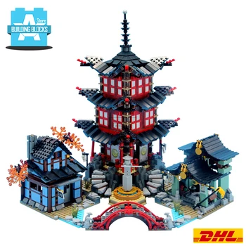

In Stock Building Blocks Templed of Airjitzu 70751 Bricks Toys for Kids Gift
