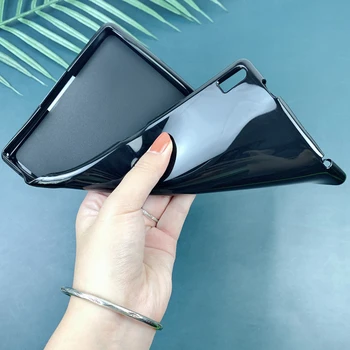

Black Tablet Case For Huawei Mate Pad Pro 10.8inch TPU Case Soft Silicon Transparent Drop resistance Anti-Dust Protect Cover