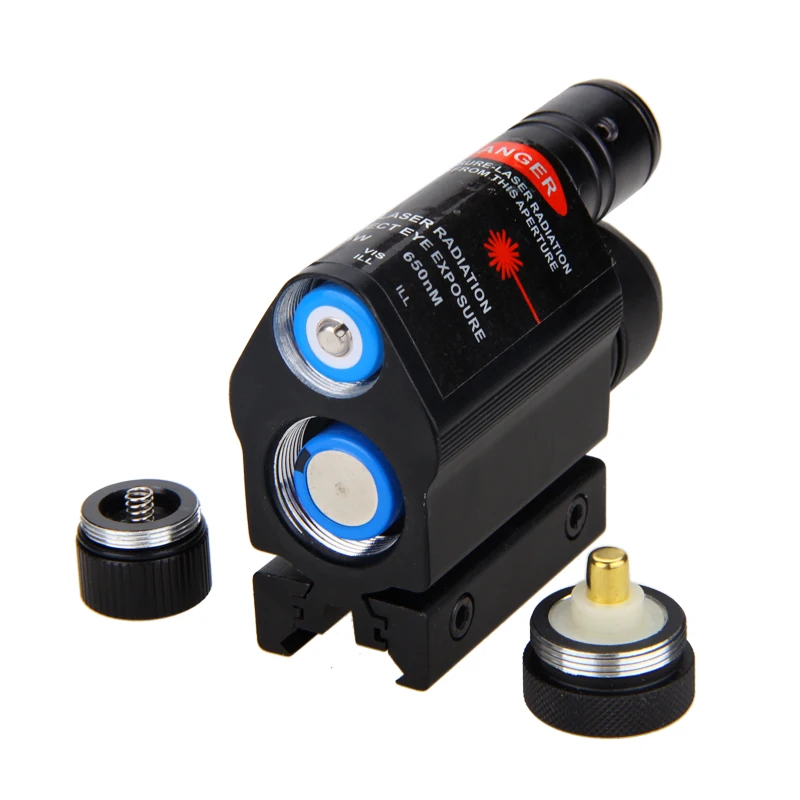 Hunting Green/Red Dot Scope Sight Picatinny Rifle Scope Barrel Mount With Tactical Pistol Gun Light+Switch+16340BY+CR2+Charger