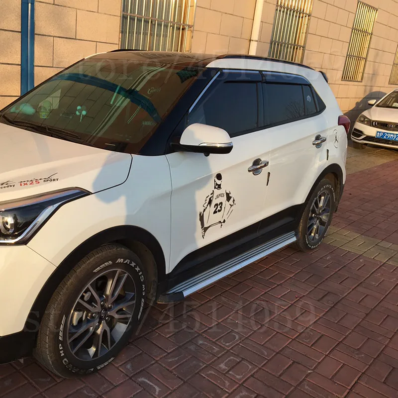 Для hyundai creta ix25 внешняя отделка окна автомобиля козырек защитная крышка сторона Защита от солнца дождь щит аксессуары