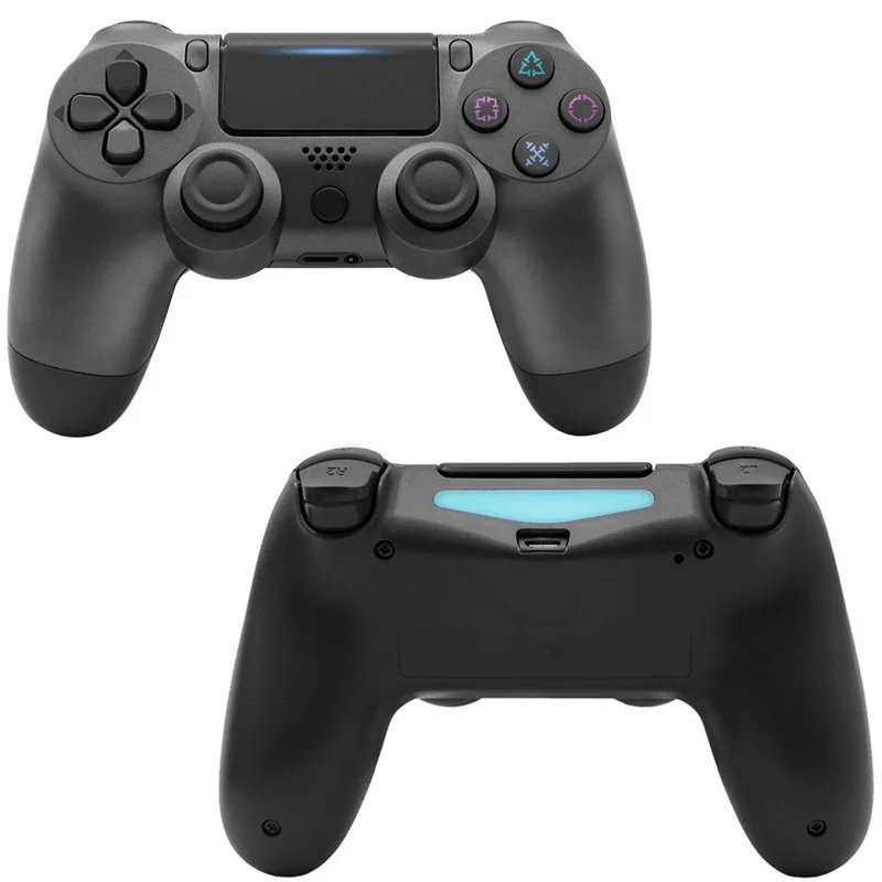 Для PS4 нейтральный Bluetooth 4,0 игровой контроллер заряда 4 для PS4 беспроводной геймпад с световой панелью - Цвет: Фиолетовый