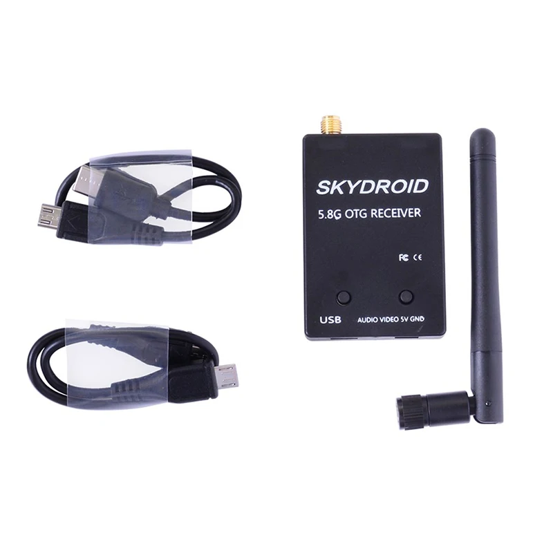 Skydroid 5 8G UVC двойная антенна 150CH аудио FPV приемник для Android планшетов смартфонов