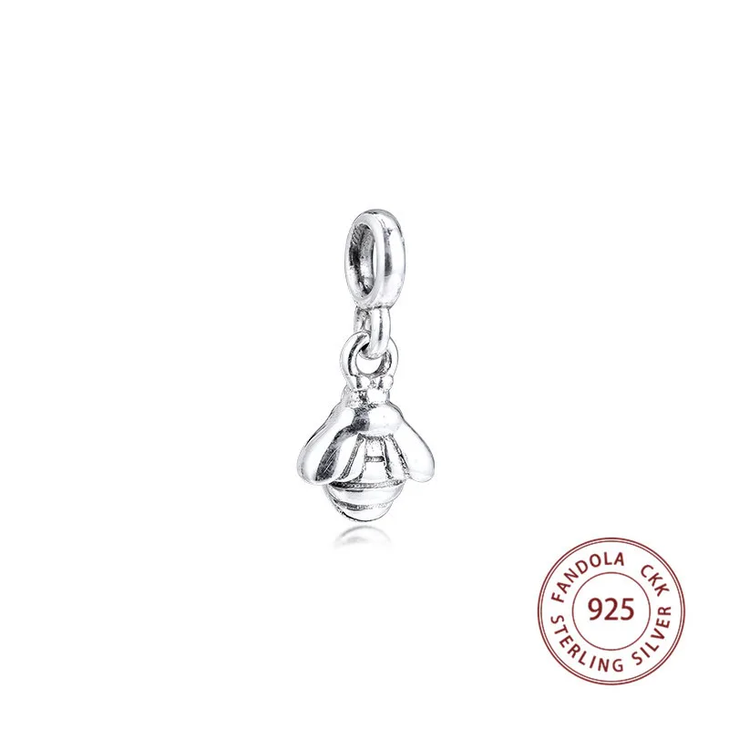 ME серия подходит для DIY браслетов Argent Charm 925 пробы серебро My Bumblebee Висячие Подвески бусины для изготовления ювелирных изделий perles