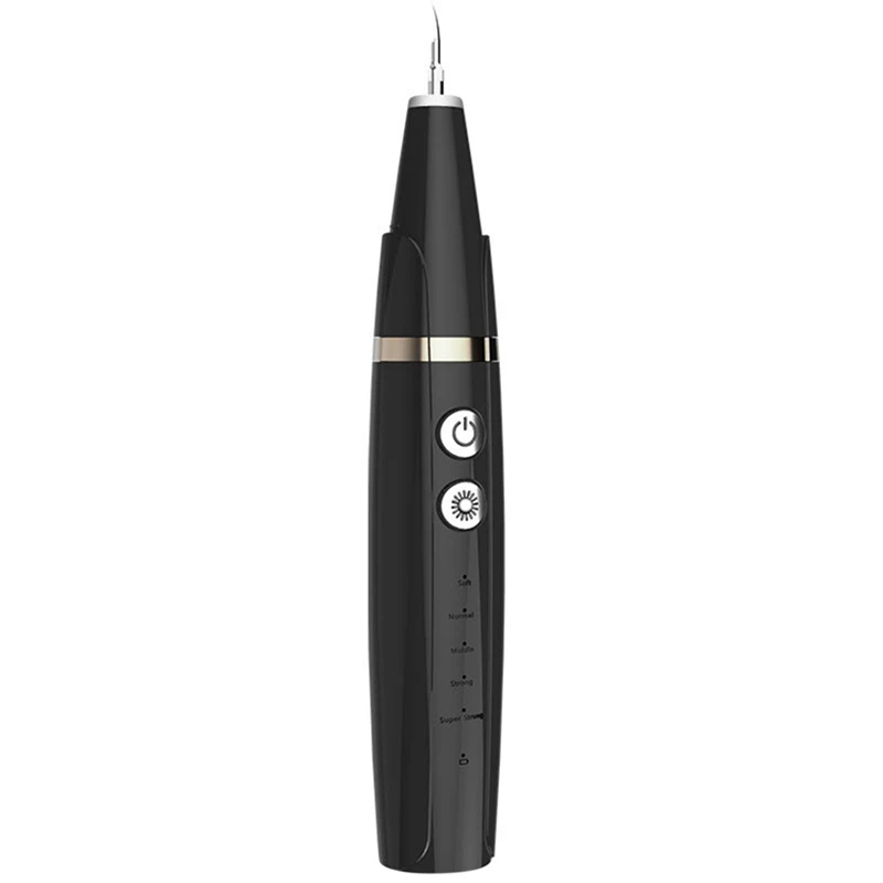 Tooth Cleaner Kit Electric Scaler Ultrasonic Portable USB Charging with 2 Replaceable Heads | Дом и сад