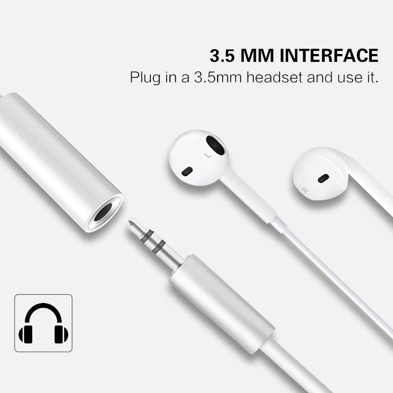 Usb Type C To 3.5mm Aux Adapter Type-c 3 5 Jack Audio Cable For Xiaomi Samsung Galaxy S21 Ultra S20 Note 20 10 Plus Tab S7 S7+ converter phone charger