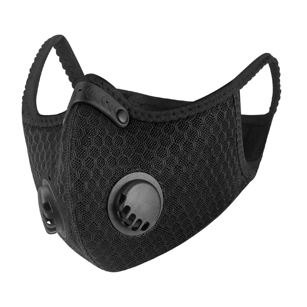 

Ski Bike Riding Mask Windproof Dustproof Anti-Fog Activated Carbon Filter Riding Mountaineering Sports Mask