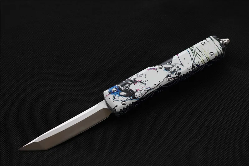 MK однократный нож D2 Blade 6061-T6 aluminu ручка 60HRC Открытый охотничий нож выживания тактическая коллекция подарок EDC инструмент ganzo - Цвет: B