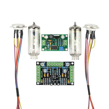 

DC 12V Dual Channel 6E2 Tube Indicator Driver Kits Board Level Indicator Amplifier DIY Audio Fluorescent Low Voltage