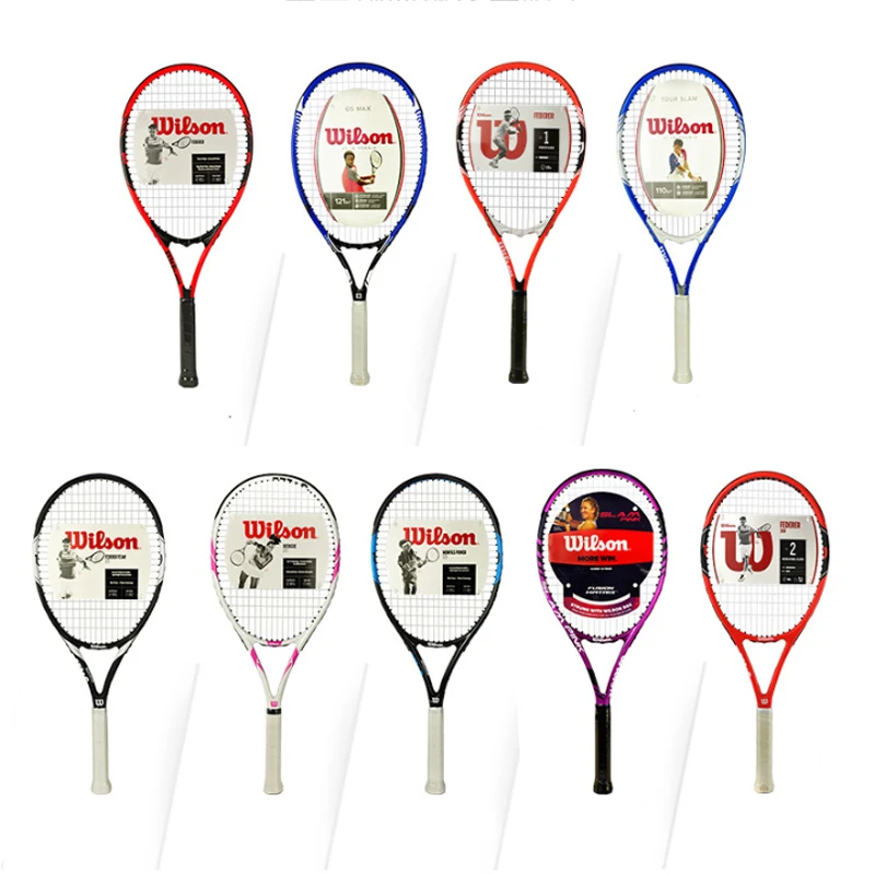 New Tennis Racket Professional Tennis Racquet Carbon Alloy Tennis Racket Single Beginner