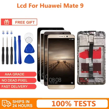 

Screen LCD Touch Screen Digitizer With Touch for Huawei mate 9 Display with repair tools