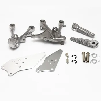 

Motorcycle Front Left & Right Foot Peg Bracket For Kawasaki ZX6R ZX636 05 06