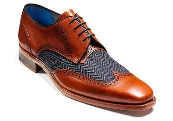 

2020 Men's Shoes Pu Leather Casual Shoes Handmade Lace-up Oxfords Shoes Stylish Low Heel Dress Shoes Zapatos De Hombre 4M774