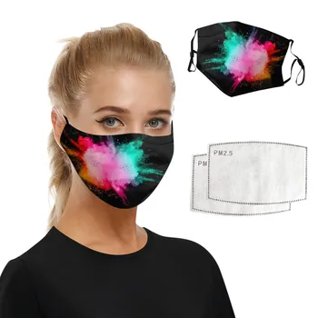 

PM2.5 Breathable Universal Dust-Proof And Smog-Washable Mask For Adults In Europe And America Face Mouth Mask Unisex Washable
