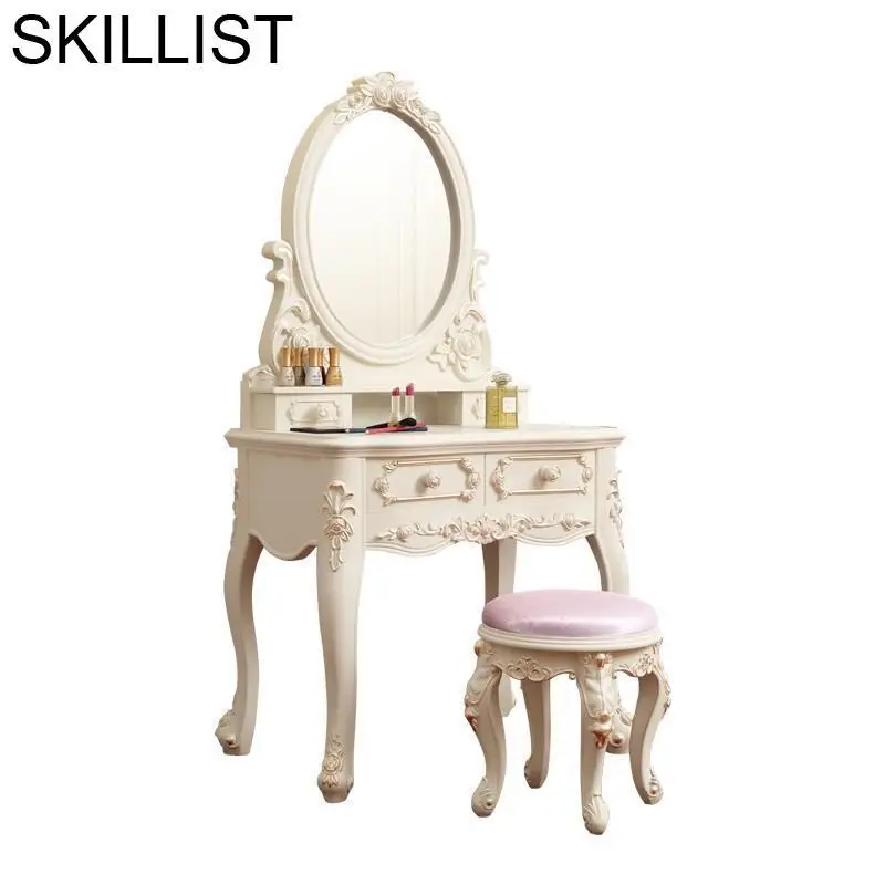 Туалетный столик для макияжа Avec Miroir Toaletka Dormitorio косметический в Корейском стиле