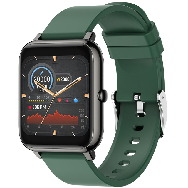 NEW P22 Smart Watch Sports Waterproof Fitness Tracker Heart Blood Pressure Monitor Bluetooth Men SmartWatch For IOS Android