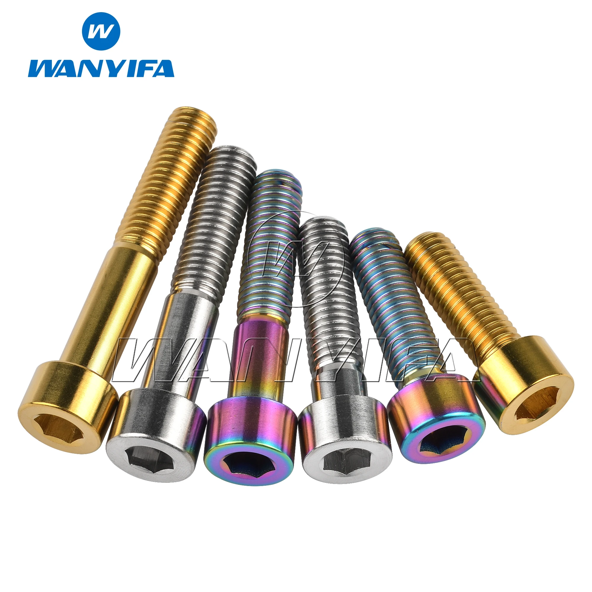 Титановый &quotWanyifa&quot Болт M10 x20 25 30 35 40 45 50 55 60 мм Колонка Специальное крепление на