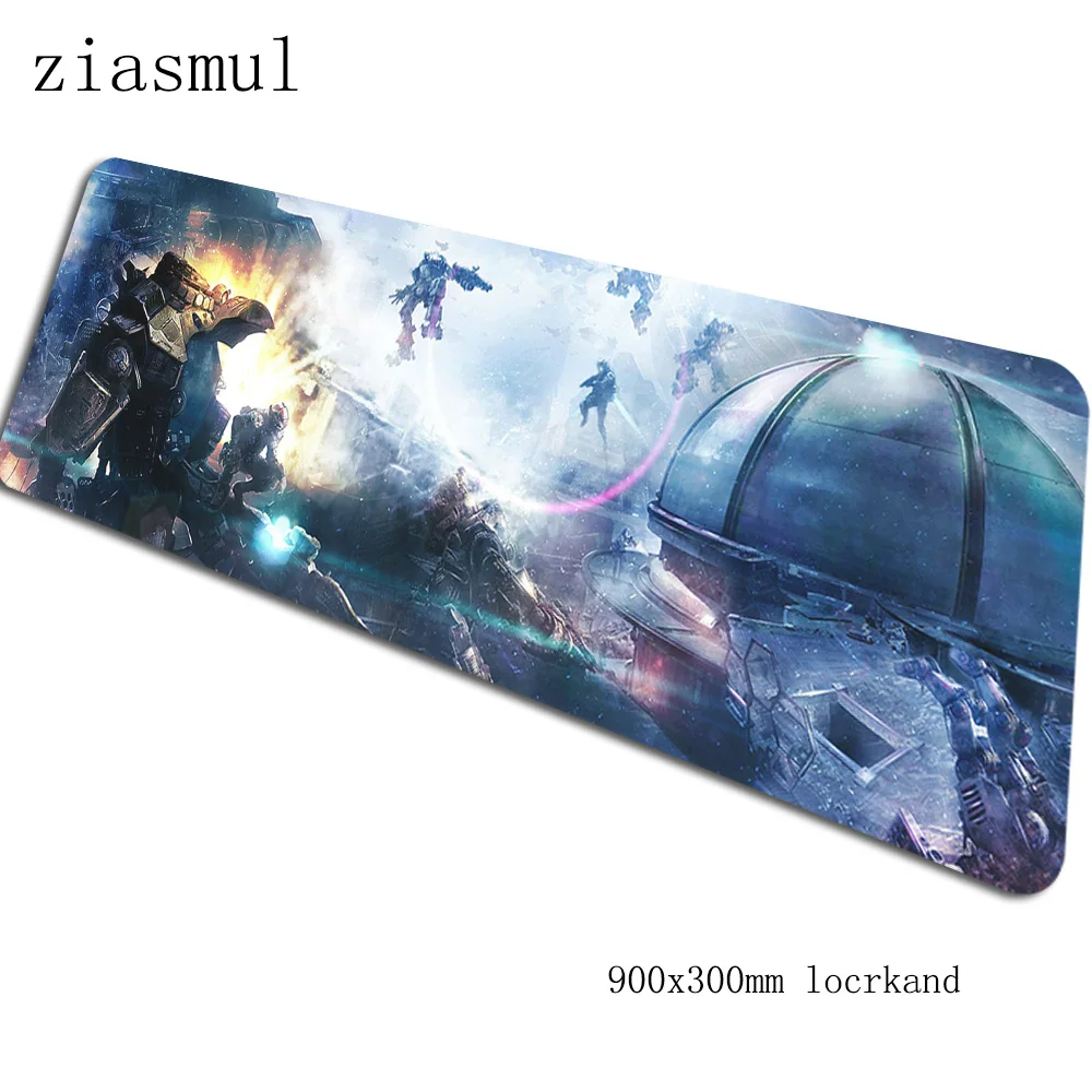Titanfall коврик для мыши 900x300x3 мм коврики для мыши pc лучший игровой коврик для мыши геймер 3d большие персонализированные коврики для мыши Клавиатура ПК pad - Цвет: Size 900x300x3mm