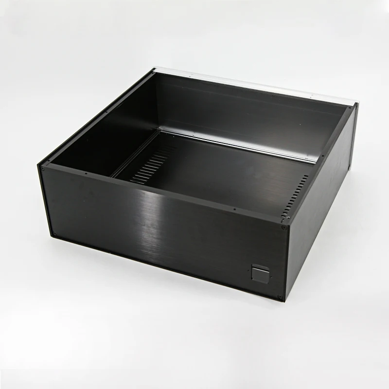 Amplifier Chassis Housing DIY Box Enclosure 4315C All Aluminum Power Amplifier Case Shell 430*150*408MM