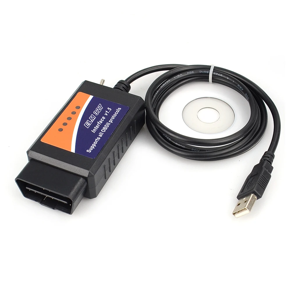 ELM327 USB V1.5 модифицированный для Forscan ELMconfig CH340+ 25K80 чип HS-CAN/MS-CAN