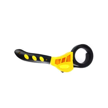 

Bottle Opener Hand Tool Multifunctional Belt Wrench Filter Spanner With Adjustable Rubber Strap For Auto Car Repair Oil Filter