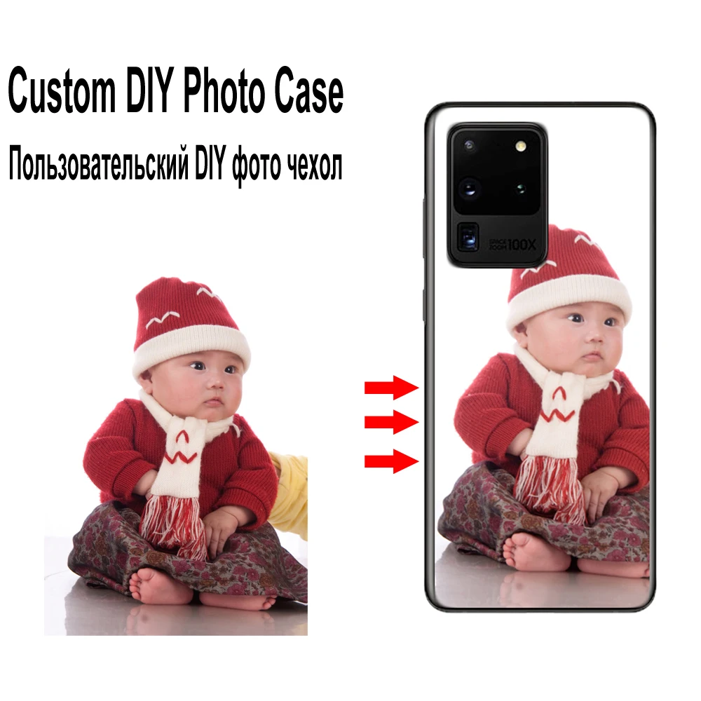 Customize Case for Xiaomi 12 11 Lite NE 11T POCO M3 Pro F3 Mi i 10T Note 10 9 Redmi 9AT 9T 9C 9S 7 Cover DIY Photo Soft Silicon phone cases for iphone 11 Pro Max 