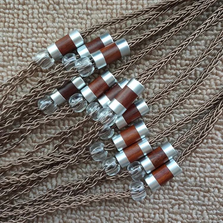 MMCX HiFi Upgrade Earphone Cable Wire Copper clad Eight strand Wire Headphone Cable Audio Cable for Shure Se215 Se535 425 Se846