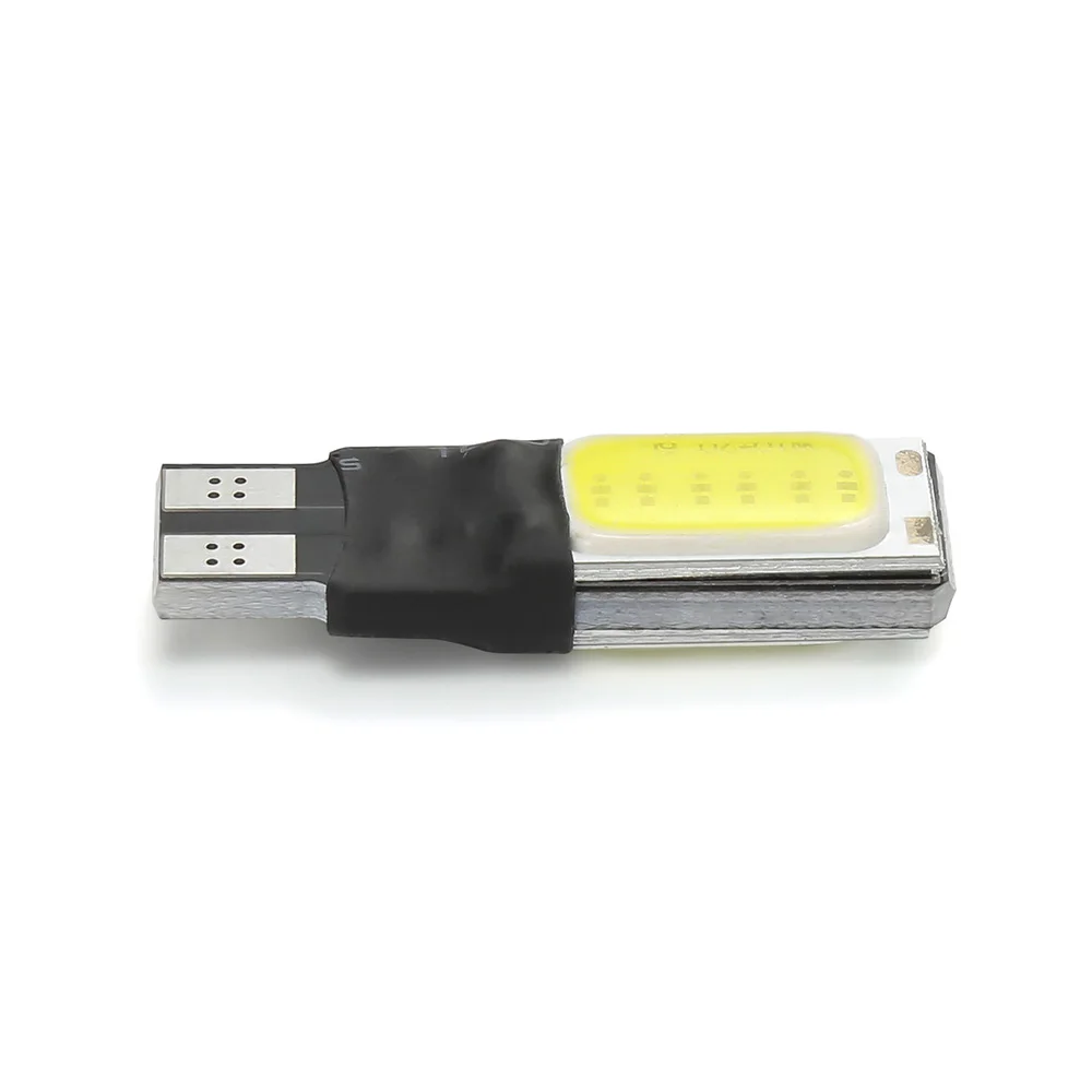 1 шт. белый светодиод T10 COB Canbus безотказный 194 W5W светодиодные фонари парковочная