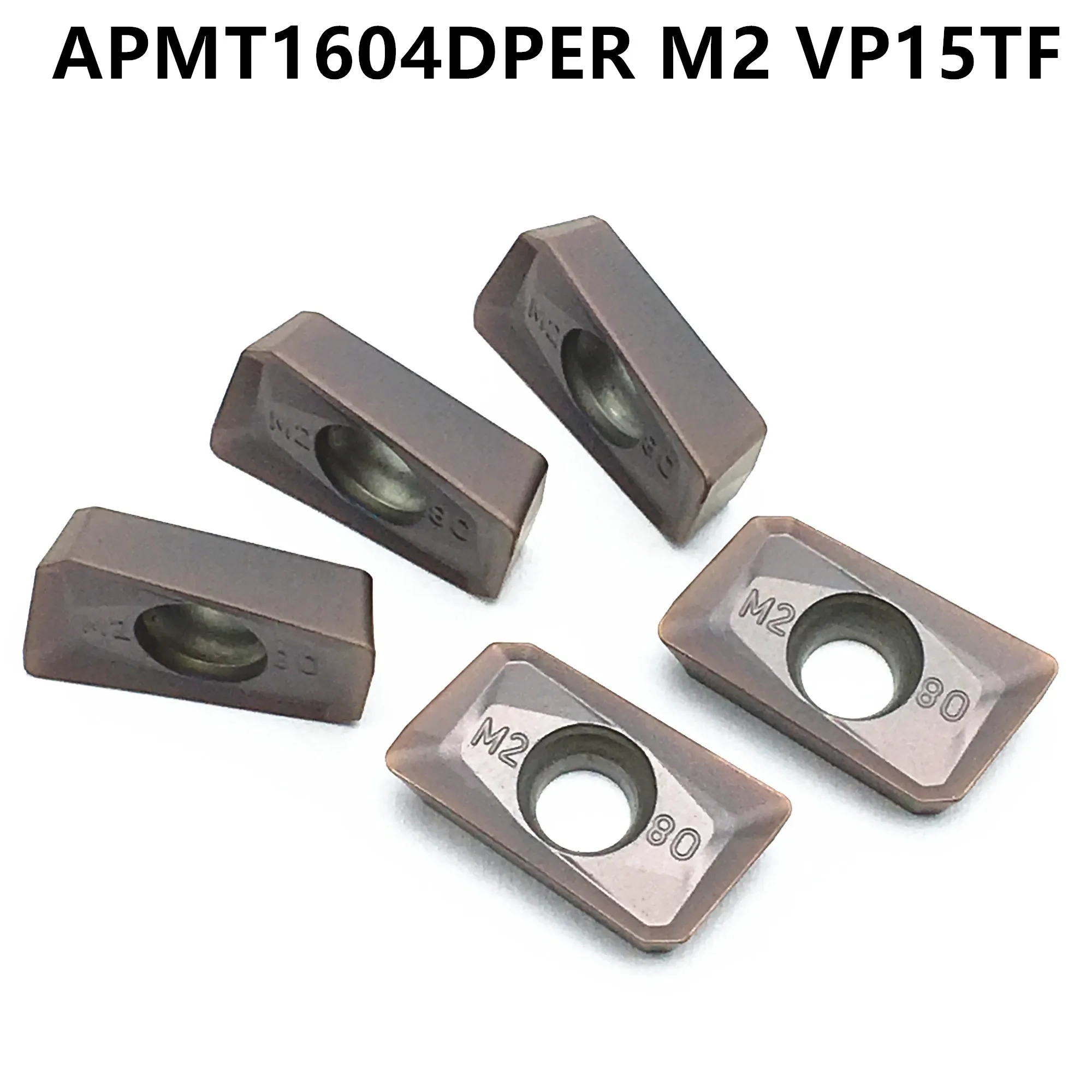 

APMT1604 M2 / H2 VP15TF Carbide Blade Turning Tool APMT 1135 Face Milling Lathe Tool NC Tool Milling Tool APMT 1604
