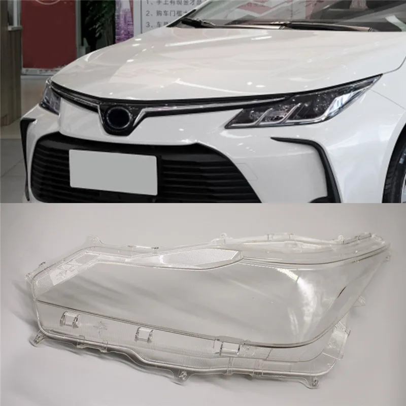 

Transparent Lampshade Lens Headlamp Cover Front Headlight Shell Lamp Cover Transparent For Toyota Corolla 2019 2020 2021