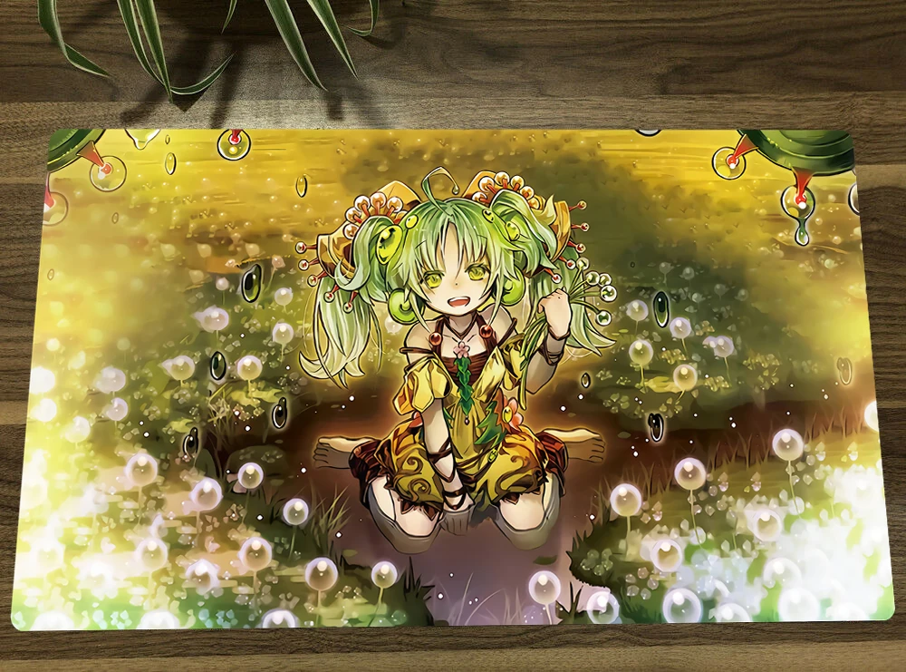 

YuGiOh OCG Traptrix Sera TCG Mat Anime Trading Card Game Mat CCG Duel Playmat Anti-slip Mouse Pad Desk Mat Free Bag