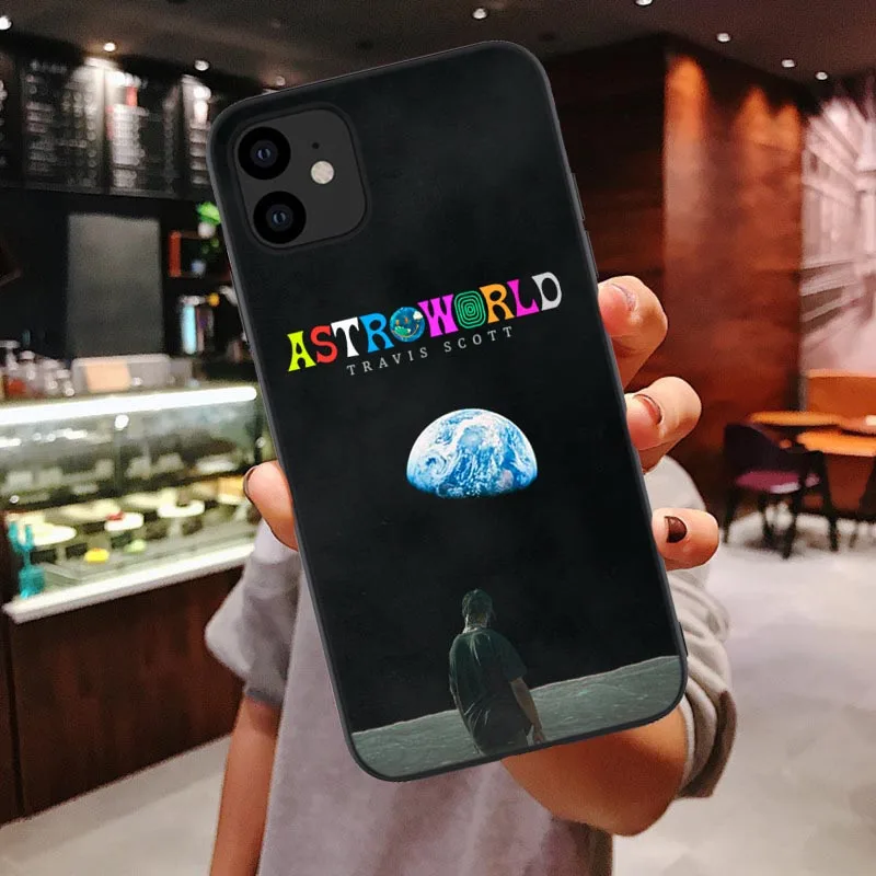 Travis Scott Astroworld Tour silicone Case For iPhone 11 Pro Max xs wish you were here For iPhone 6 6s 7 8 Plus X XR Xs Max - Цвет: TPU