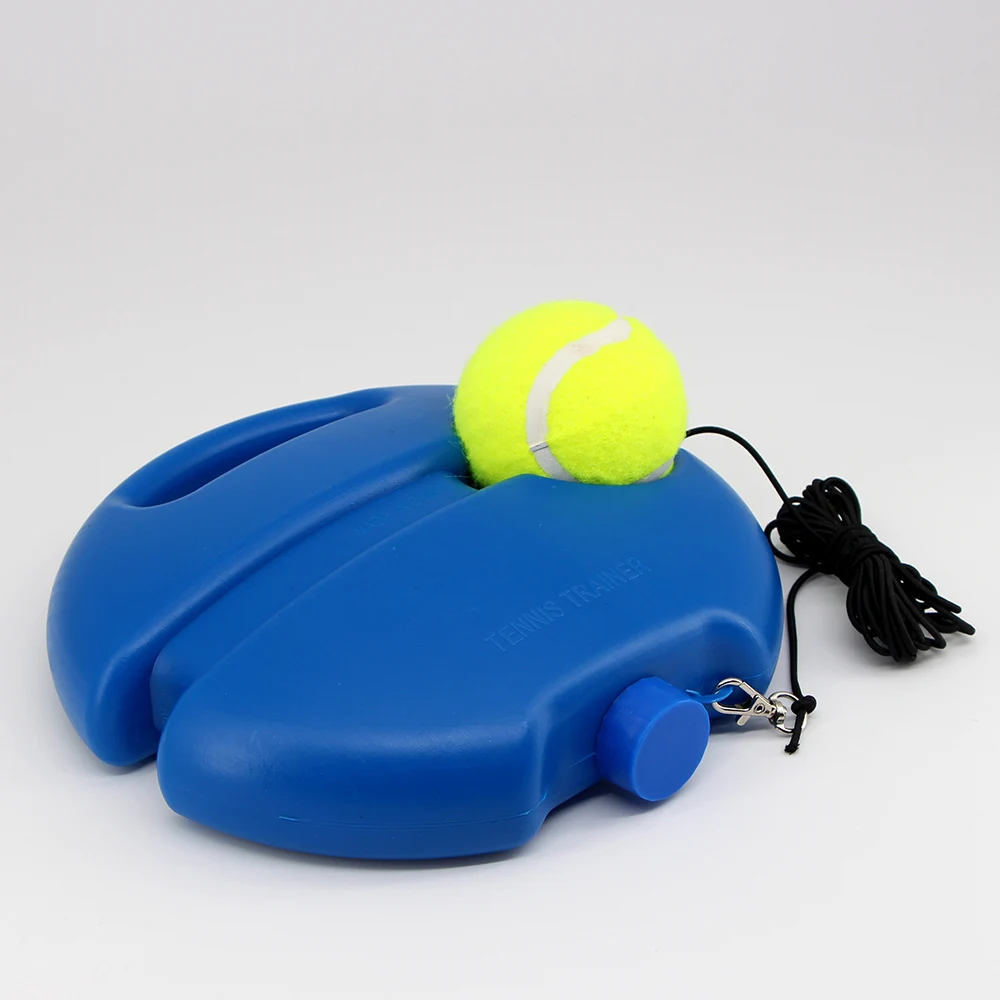WELKIN Tennis Training Device with Ball Single Training Device Practice Tennis Self-learning Rebound Sparsring