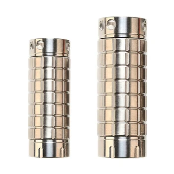 

Portable Titanium Alloy Seals Bottle Waterproof Canister Medicine Bottles Capsule Pill Tank Outdoor EDC tools First Aid Supplies