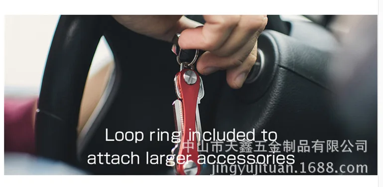 Расширенное издание горячие продажи-KeySmart авиационный алюминиевый ключ хранения включение расширяющиеся аксессуары блистерная упаковка сувениры