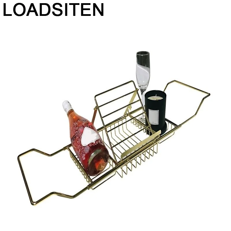 Держатель для ванной книга бамбуковое хранилище ванная комната Mensola Porta Libri