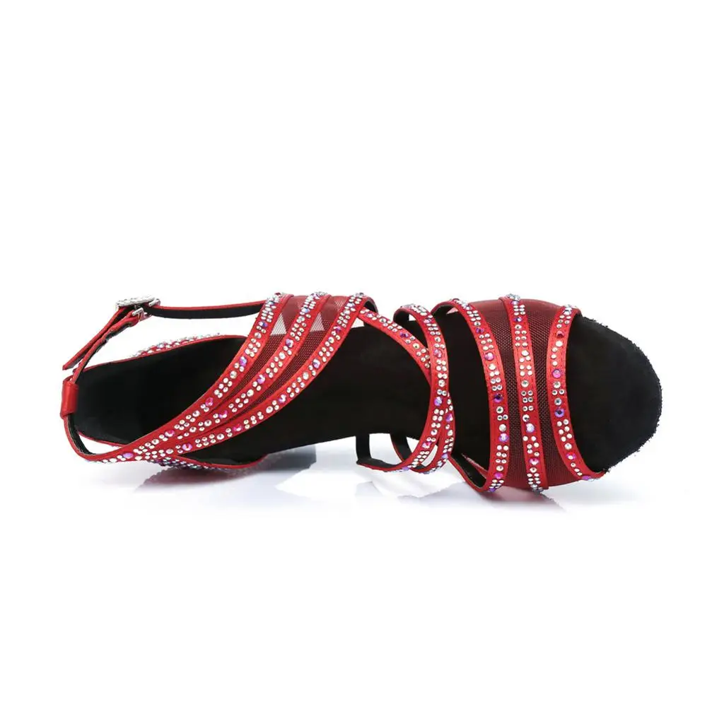 Женские туфли для профессиональных танцев женские латиноамериканских Обувь