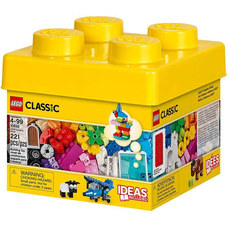 

LEGO Building Blocks Educational Splicing Toys Classic Creative Series 4-Year-Old + Creative Small Building Blocks Box 10692
