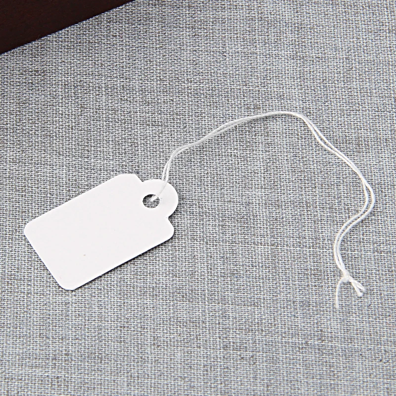 500 белый нефрит пустой ярлык список Висячие ценники 26X15 мм Топ 95AB