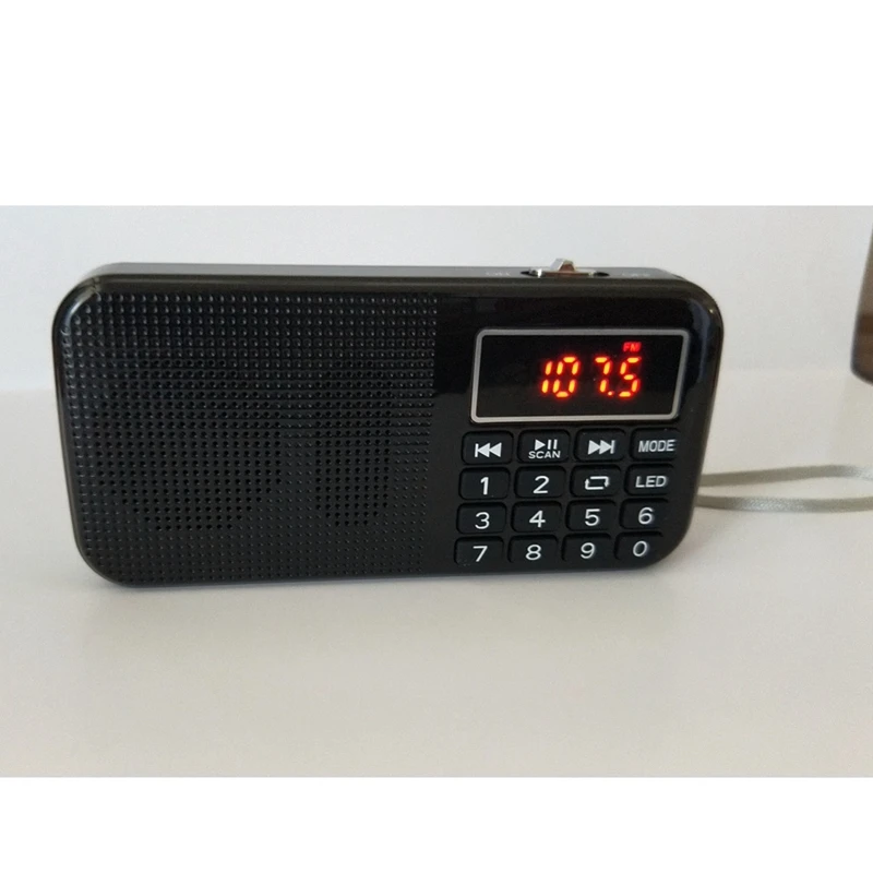Mp3 плеер динамик портативный мини FM радио с автоматическим сканированием