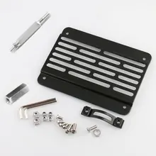 Американский автомобиль прицеп крюк номерной знак рамка Скелет номерной знак рамка алюминиевый сплав номерной знак рамка