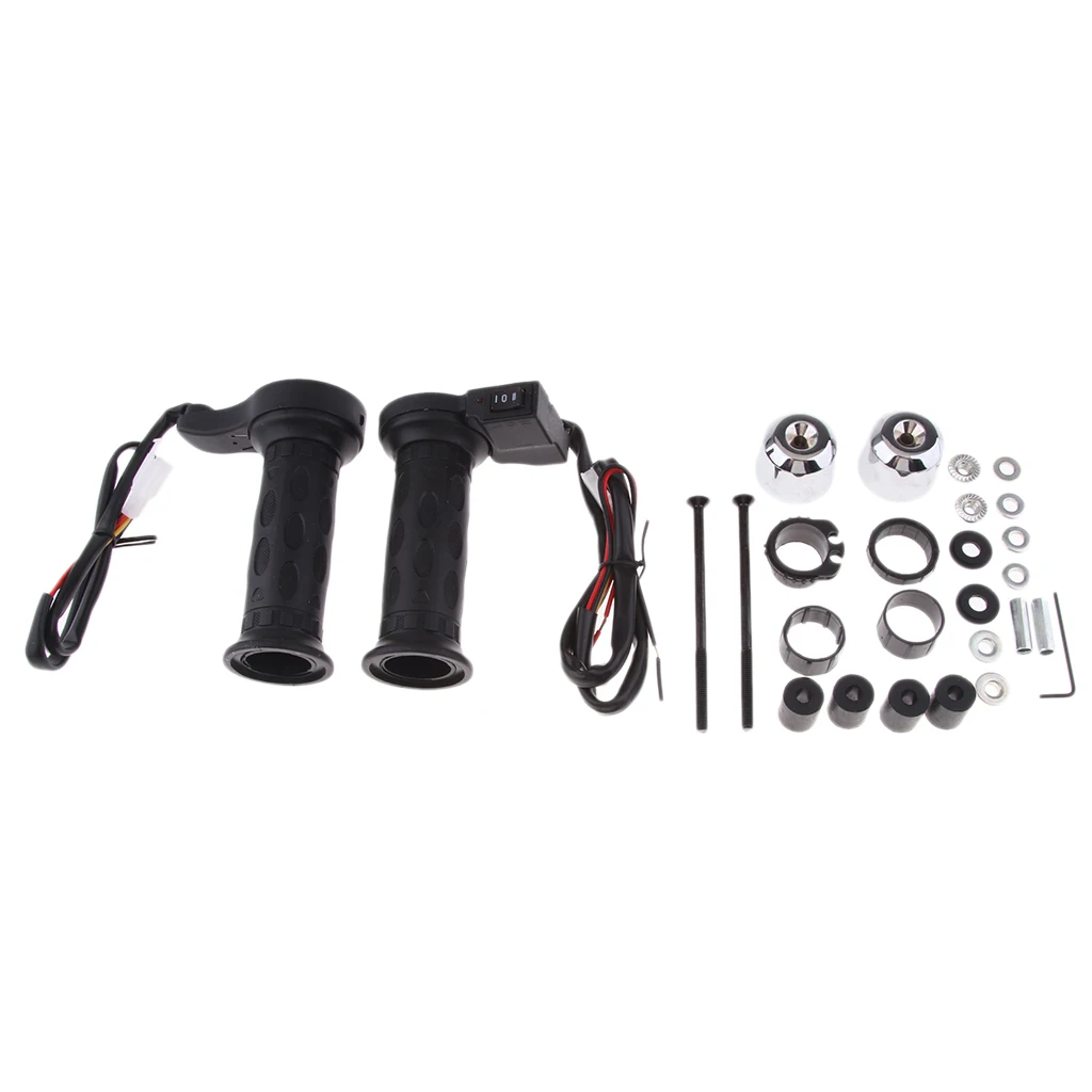 12V электрический 7/8 ''руль теплее с подогревом ручки для мотоцикла - Цвет: Type 3