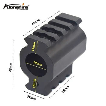 

ALONEFIRE M66 19mm Ring Rifle Scope Mount Airsoft Rifle Shot gunTactical Hunting Rail Mount 21mm extend Picatinny Weaver