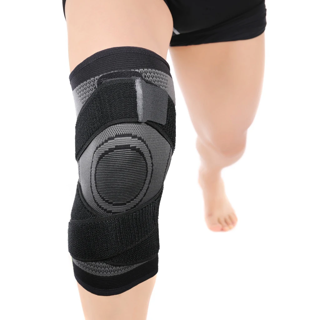 Compression Knee Brace With Strap Sports Patella Support Protector Pain Ease