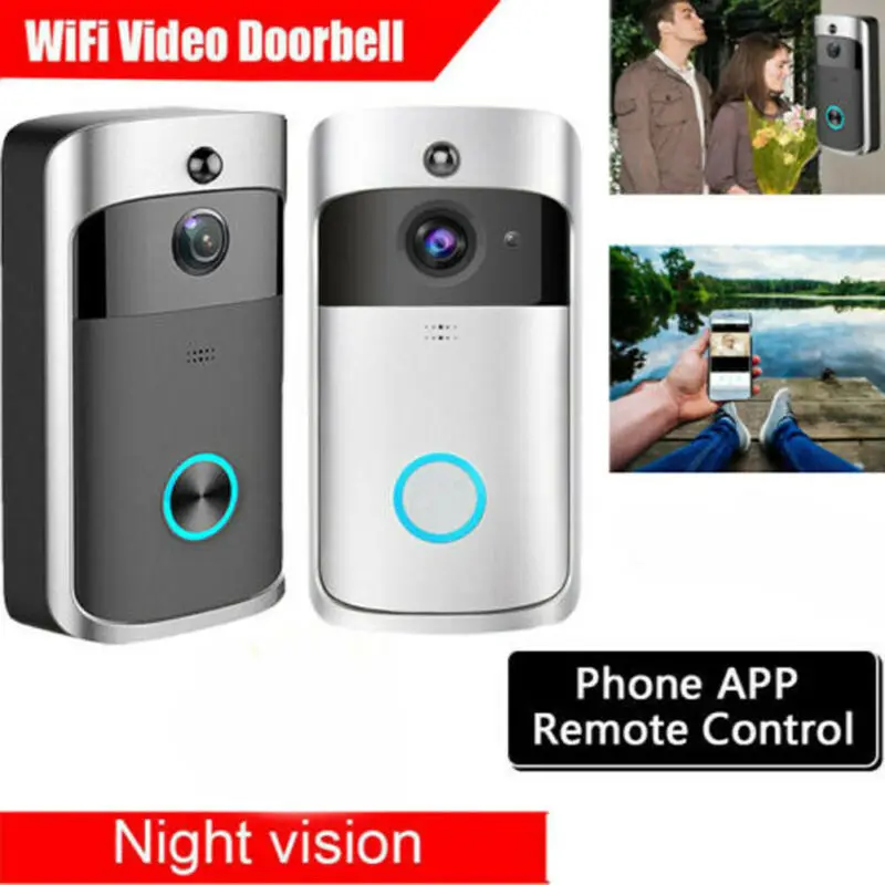 Ring Video Doorbell Camera Wireless WiFi Security Phone Bell Intercom 1080P HD
